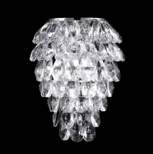 Бра Crystal Lux Charme (Цхарме) CHARME AP3 CHROME/TRANSPARENT
