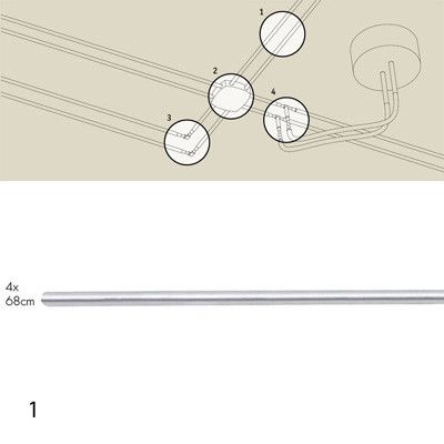 Шинопровод Paulmann RS Halogen 12V C (РС Халоген 12В Ц) 99140