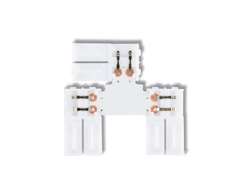 Соединитель T для светодиодной ленты 5050 12/24V (2 контакта) GS6951 (5 шт.) Ambrella Light illumination (иллуминатион) GS6951