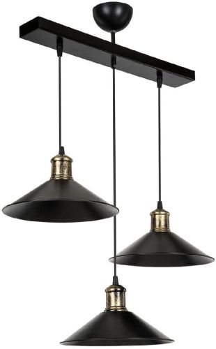 Светильник подвесной Toplight Delilah (Делилах) TL1606H-03BK