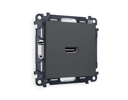Комплект механизма розетки HDMI 2.0 40V/500mA 2.0GHz 5-18Gbit/s Ambrella Volt Alfa (Алфа) MA914010