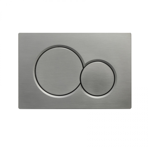 Кнопка смыва механическая Wonzon & Woghand WW-IB232-BGM цвет темный графит