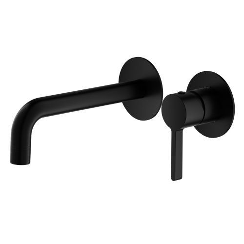 Смеситель для раковины Splenka S221 S221.11.06 встраиваемый в стену черный