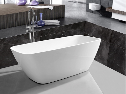 Ванна акриловая Esbano Oslo ESVAOSLO 170х80 отдельностоящая прямоугольная с каркасом