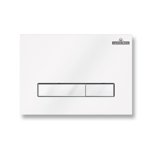 Клавиша смыва механическая Lavinia Boho RelFix 3805003W цвет белый/хром