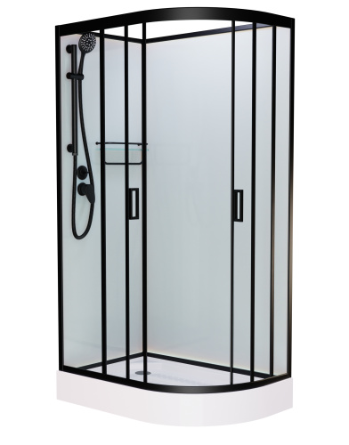 Душевая кабина Frank 814014 100х80 без крыши ориентация левая Душевая кабина Frank 814014 100х80 без крыши ориентация левая