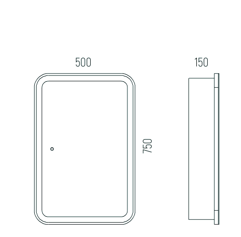 Зеркало-шкаф Corozo Алабама SD-00001389 50х15х75 подвесной цвет белый - фото 2 Зеркало-шкаф Corozo Алабама SD-00001389 50х15х75 подвесной цвет белый - фото 2