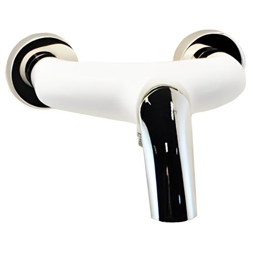 Смеситель для ванны и душа Webert Aria AI870102844 настенный белый/хром