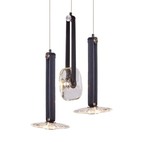 Светильник подвесной Delight Collection OD2553-3 black/clear