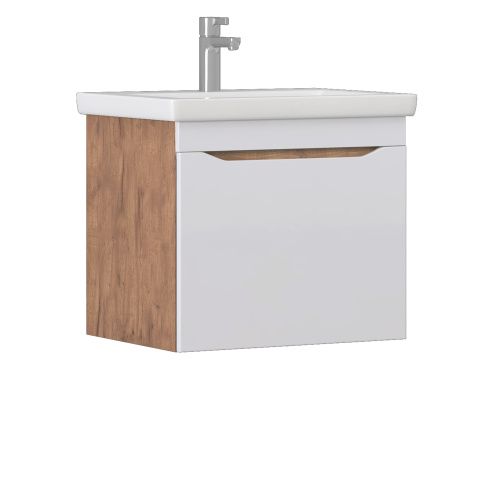 Тумба под раковину Vigo Grani 057 дуб золотой 55х43х49 подвесная