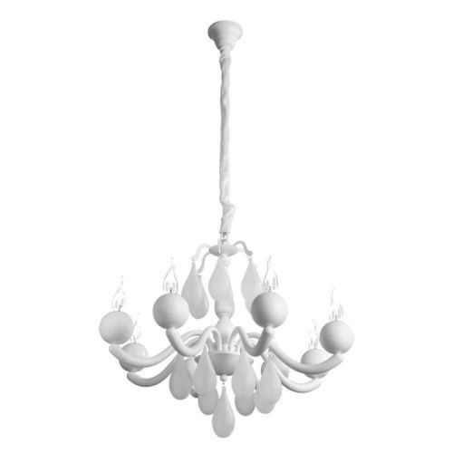 Люстра подвесная Arte Lamp Sigma (Сигма) A3229LM-8WH