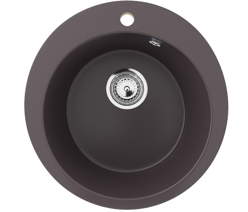 Кухонная мойка Ulgran Classic U-405-345 49,5х49,5 цвет шоколад