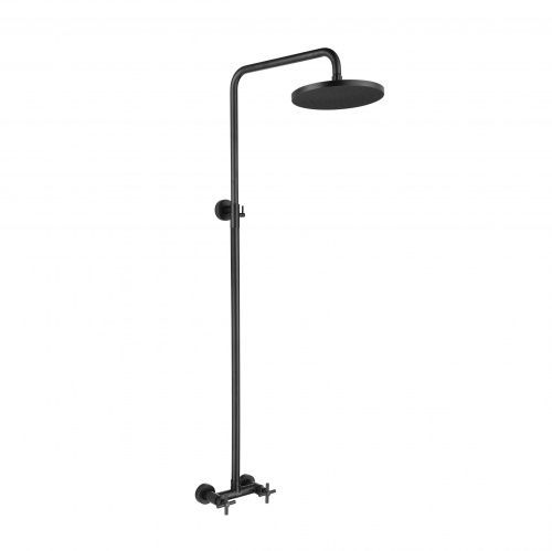 Душевая стойка Fmark FS8405H настенная цвет черный