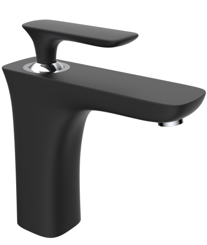 Смеситель для раковины AltroBagno Aperto AltroBagnoAperto0120NeOp на раковину черный матовый