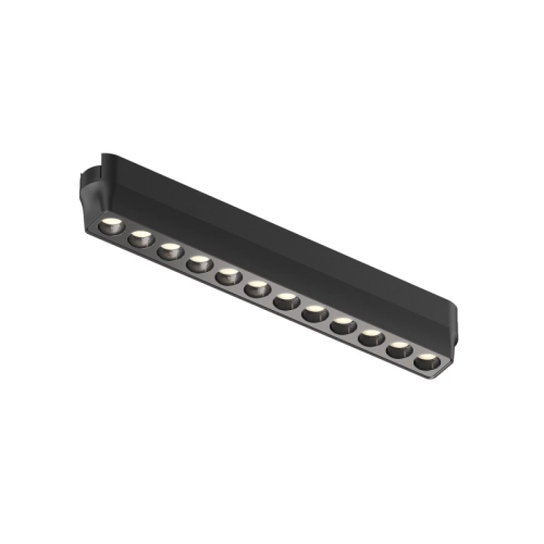 Трековый магнитный однофазный светильник Denkirs Air grill (Аир грилл) DK5305-BK