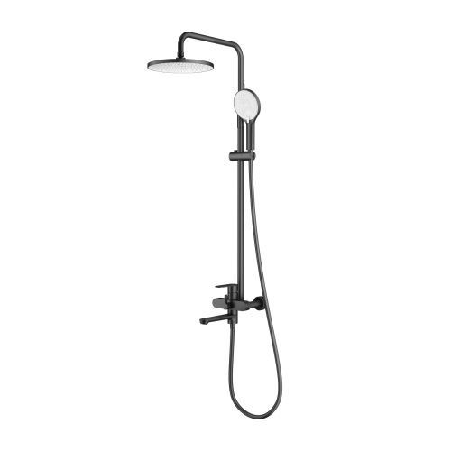 Душевая стойка Splenka S222.24.09 настенная цвет графит