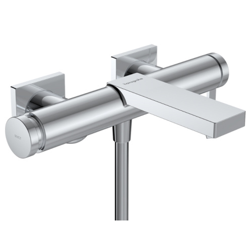 Смеситель для ванны Hansgrohe Tecturis E 73420000 настенный хром