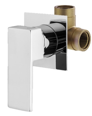 Смеситель для душа Plumberia Selection Tag KITTG1135CR встраиваемый хром