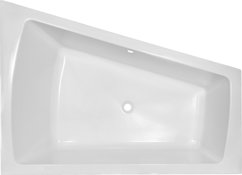 Ванна акриловая C-Bath CBA00501R 160х70 пристенная асимметричная