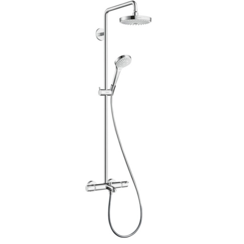 Душевая стойка Hansgrohe Croma Select 27351400 настенная хром