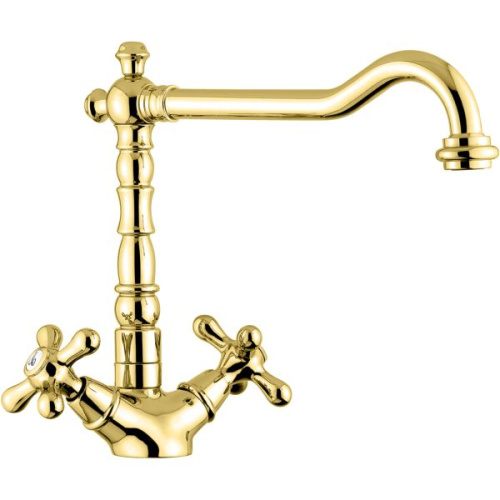Смеситель для кухни Emmevi Deco Old 12617/OR на мойку золото