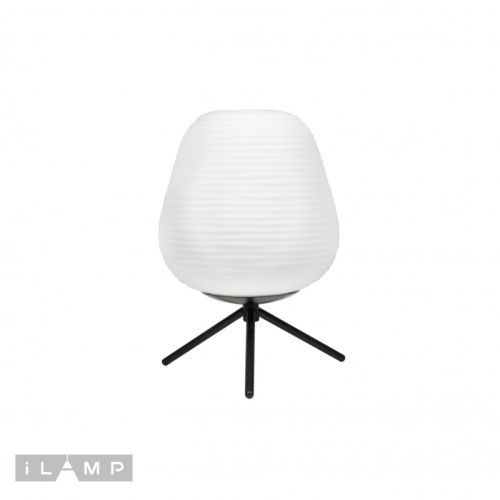Настольная лампа iLamp Moon (Моон) AT9041-1C WH