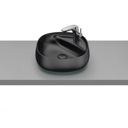 Раковина Roca 43 см 73270B9640 встраиваемая цвет черный