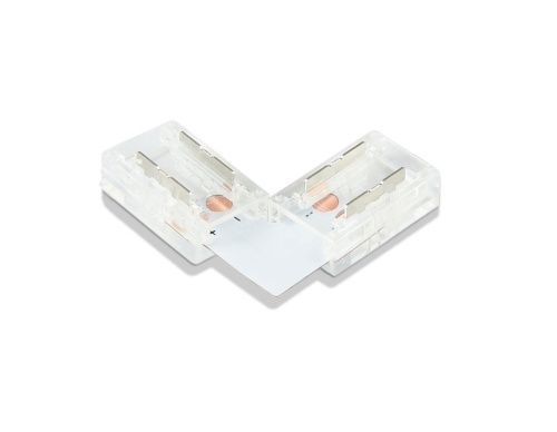 Соединитель угловой L для светодиодной ленты COB 8mm 12/24V (2 контакта) GS6851 (5 шт.) Ambrella Light illumination (иллуминатион) GS6851