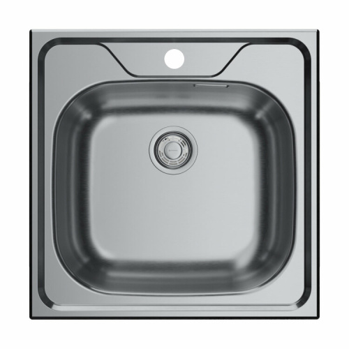 Кухонная мойка Omoikiri Saru 4993833 48х48 цвет нержавеющая сталь