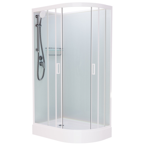 Душевая кабина Frank 412012 120х80 без крыши ориентация левая Душевая кабина Frank 412012 120х80 без крыши ориентация левая