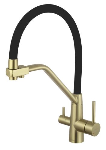 Смеситель для кухни Fmark FS0662-C01 на мойку бронза