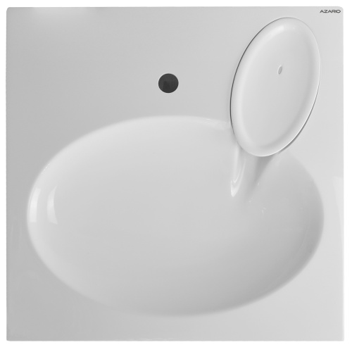 Раковина из литьевого мрамора Azario Elegance CS00086606 60х60 подвесная цвет белый