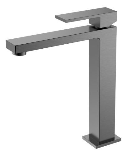 Смеситель Boheme Qubic 472-GM на столешницу графит