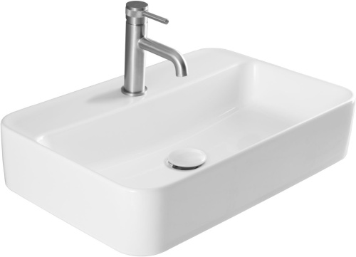 Раковина керамическая Allen Brau Liberty 4.32013.20 60х42 накладная цвет белый