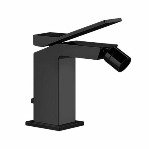 Смеситель Gessi Rettangolo K 53007/299 на биде черный матовый