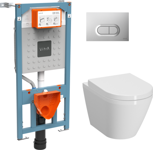 Комплект унитаз с инсталляцией Vitra Integra Round 9004B003-7202