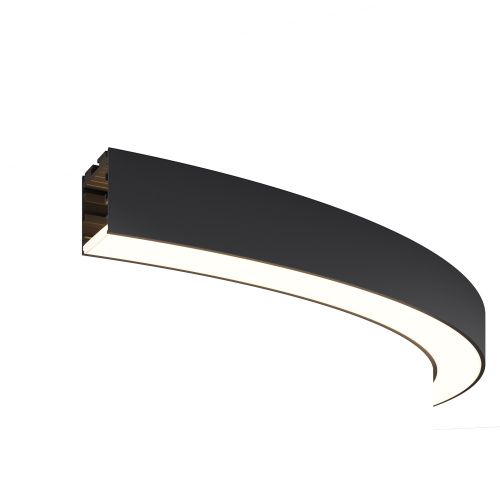 Радиусный профиль Maytoni Led Strip ALM-3535R-B-D-90°-0.8M
