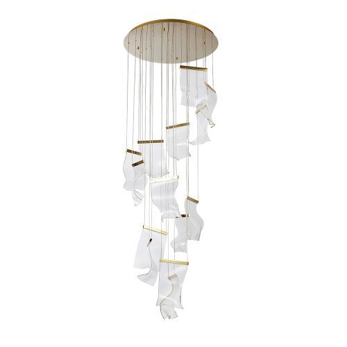 Люстра каскадная Arte Lamp Grappolo (Грапполо) A2283SP-14GO