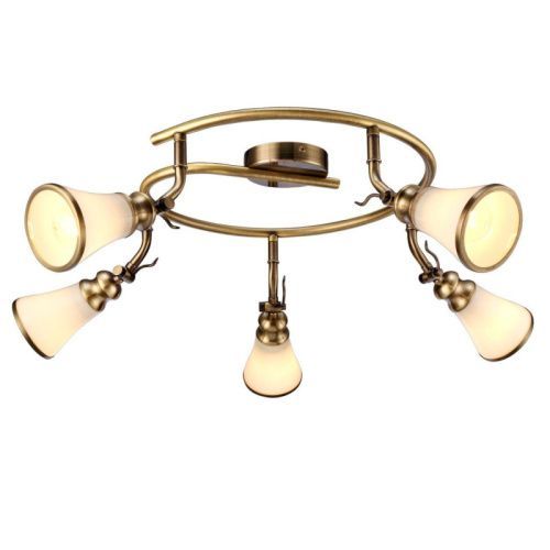 Спот Arte Lamp Vento (Венто) A9231PL-5AB