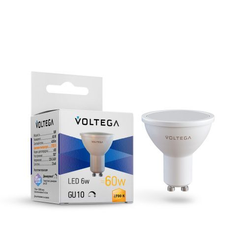 Лампочка светодиодная Voltega Sofit dim GU10 7238