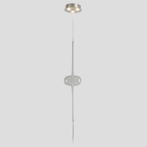 Светильник подвесной Crystal Lux Glass (Гласс) GLASS SP3W LED CHROME