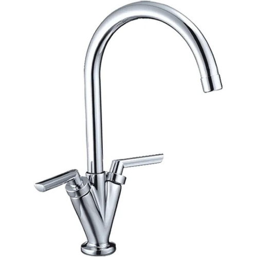 Смеситель для кухни Haiba HB4098 на мойку хром