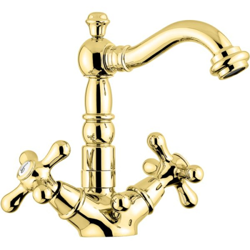 Смеситель Emmevi Deco Old 12615/OR на раковину золото