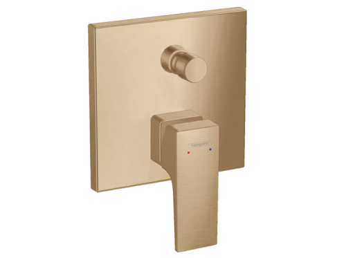 Смеситель Hansgrohe Metropol 32545140 настенный встраиваемый бронза брашированная/шлифованная
