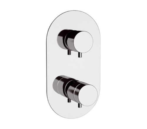 Смеситель для душа Remer Elegance NT92 встраиваемый в стену хром с термостатом