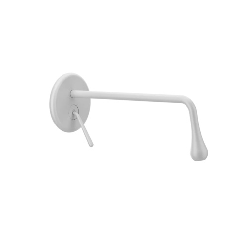 Смеситель для раковины Gessi Goccia 33690#279 встраиваемый в стену белый (внешняя часть)