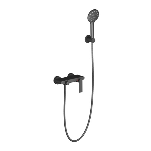 Смеситель для ванны и душа Timo Anni 2714/03Y настенный черный матовый без термостата
