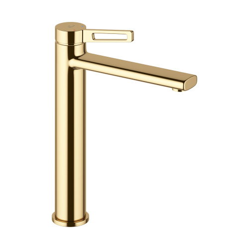 Смеситель Wellsee ONCE! and forever 182408000 на столешницу золото