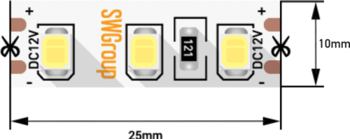 Светодиодная лента SWG Standard SWG2120 00-00009237