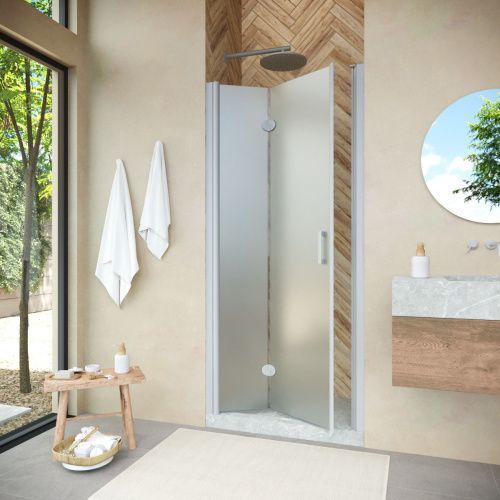 Душевая дверь Vegas-Glass GPS NOVO GPS NOVO 95 07 10 L 95х190 стекло матовое профиль хром